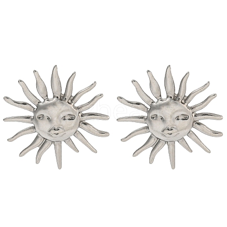 Non-Tarnish 304 Stainless Steel Ear Studs EJEW-P291-08P-1