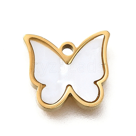 304 Stainless Steel Butterfly Charms STAS-Q348-26G-01-1