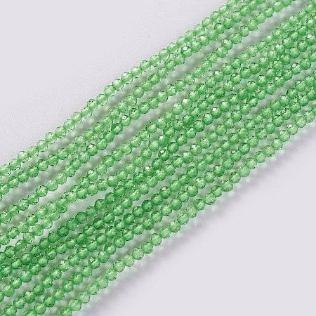 Glass Beads Strands EGLA-E057-02B-01-1