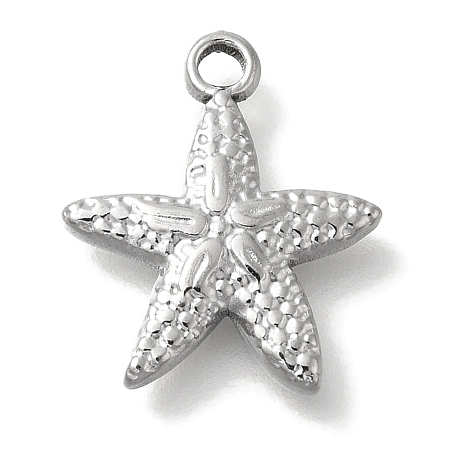 Ocean Theme Anti-Tarnish 304 Stainless Steel Pendants STAS-Z092-06P-03-1