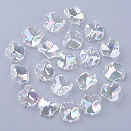 Transparent Acrylic Pendants MACR-N007-07E-1