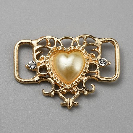 Alloy Rhinestone Shoelace Charms FIND-WH0111-488H-1