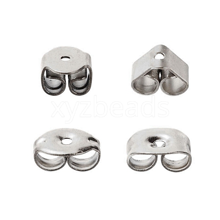 80Pcs 4Size 304 Stainless Steel Ear Nuts STAS-LS0001-18P-1