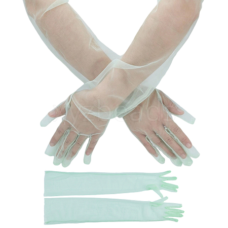 2 Pairs Tulle Gloves AJEW-ME0001-72-1