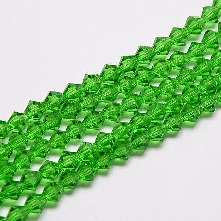 Transparent Glass Beads Strands EGLA-A039-T4mm-D03-1