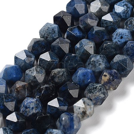 Natural Dumortierite Quartz Beads Strands G-G030-A04-02-1