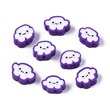 Handmade Polymer Clay Beads LS-X-CLAY-N008-033A-1