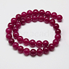 Natural Malaysia Jade Bead Strands G-M101-6mm-08-2