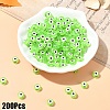 200Pcs Transparent Acrylic Beads TACR-YW0002-08I-1
