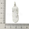 Tibetan Style Alloy Pendants FIND-U015-20AS-3