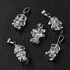 Natural Quartz Crystal Chip Pendants G-H307-07P-14-2