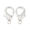 Tibetan Style Alloy Lobster Claw Clasps PALLOY-O027-P01-1