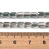 Electroplate Glass Beads Strands EGLA-D031-01-25-4