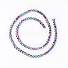 Non-Magnetic Synthetic Hematite Beads Strands G-D800-12F-2