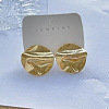 304 Stainless Steel Stud Earrings WH-WG77CCF-01-1