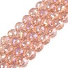 Transparent Glass Beads Strands GLAA-Q107-02A-03-1