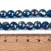 Transparent Glass Beads Strands GLAA-Q107-02A-17-4