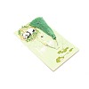 Panda Brass Bookmark with Tassel for Reader AJEW-WH0029-60-3