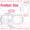 2Pcs 2 Style Plastic Clay Cutters DIY-GF0009-29-2