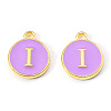 Golden Plated Alloy Enamel Charms LS-X-ENAM-S118-10I-1