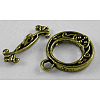 Tibetan Style Alloy Toggle Clasps LS-MLF1081Y-NF-1
