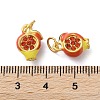 Alloy Enamel Pendants Pave Rhinestone FIND-O003-11MG-3