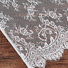 Flower Pattern Polyester Lace Fabric DIY-WH0496-28A-1