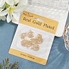 8Pcs Brass Micro Pave Cubic Zirconia Pendants KK-BBC0020-24-5