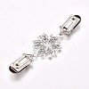 Retro Alloy Cardigan Clips X-JEWB-WH0009-44-2