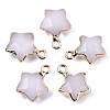 Natural White Jade Pendants X-G-N326-36K-1