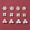 620Pcs 12 Style Baking Painted Glass Pearl Beads Round HY-FS0001-06-2