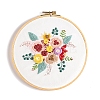 Flower Pattern DIY Embroidery Starter Kits PW-WG24509-06-1