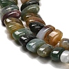 Natural Indian Agate Beads Strands G-Q167-B18-01-4