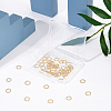 Long-Lasting Plated Brass Open Jump Rings KK-BC0001-15B-4