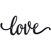 Iron Art Word Love Wall Ornaments HJEW-WH20004-18EB-7