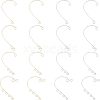 Unicraftale 48Pcs 8 Style 316 Stainless Steel Ear Cuff Findings STAS-UN0038-18-1