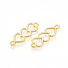 Tibetan Style Alloy Connector Charms PALLOY-R143-14G-2