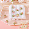 10Pcs Transparent Acrylic Pendants SACR-TA0001-66B-5