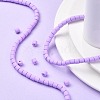 Polymer Clay Bead Strands X-CLAY-T001-C15-7