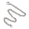 Tarnish Resistant 316 Surgical Stainless Steel Cable Chain Bracelets BJEW-M188-06-3