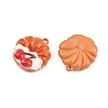 Baking Paint Zinc Alloy Pendants AL-CBA032C-03E-2