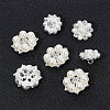 Gorgecraft 12Pcs 2 Style Alloy Rhinestone Shank Buttons RB-GF0001-05-4