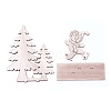 Undyed Platane Wood Home Display Decorations DJEW-F006-01-2