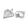 Non-Tarnish 304 Stainless Steel Pendants STAS-N097-118P-NR-2