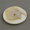 Natural Sea Shell Beads X-SSHEL-R024-6mm-2
