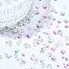 Glass Rhinestone Flat Back Cabochons MRMJ-YW0001-075G-2