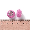 AB Color Resin Rose Flower European Beads RESI-M001-05K-3