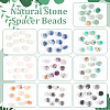  100Pcs 10 Styles Natural & Synthetic Mixed Gemstones Beads G-NB0004-88-4