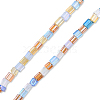 Transparent Glass Beads Strands GLAA-N047-02-3