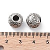 304 Stainless Steel Rhinestone European Beads STAS-A092-10A-P-3